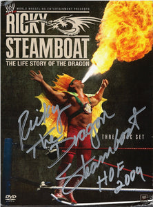 Ricky Steamboat Autographed DVD