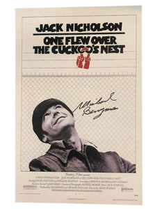 Michael Berryman One Flew Over the Cuckoo's Nest Autographed Poster