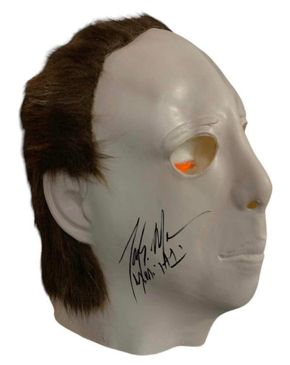 Tony Moran Halloween Autographed Michael Myers Mask