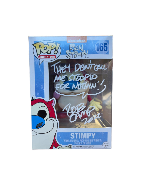 Bob Camp Ren & Stimpy Autographed Stimpy Funko #165