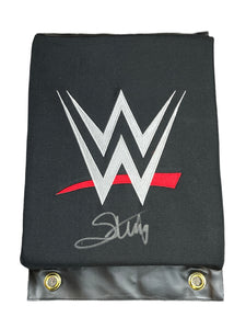 WWE Turnbuckle Pad Autographed by Sting