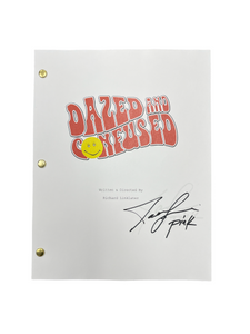 Dazed & Confused Replica Script Cover Autographed by Jason London