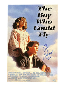 Jay Underwood The Boy Who Could Fly Autographed Mini Poster