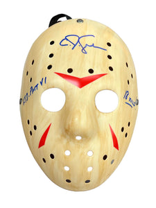 CJ Graham Autographed Jason Voorhees Officially Licensed Mask