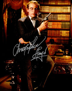 Christopher Lloyd Autographed 8x10 as Professor Plum in Clue