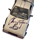 Back to the Future II 1:24 Diecast Metal Delorean Autographed by Christopher Lloyd