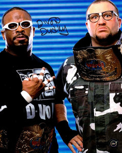 D'Von Dudley Autographed Dudley Boyz 8x10