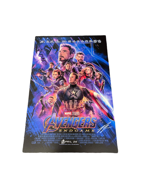 Ross Marquand Avengers: Endgame Autographed Poster