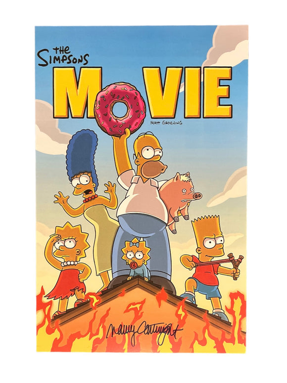 Nancy Cartwright Simpsons Movie Mini Poster