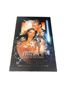 Daniel Logan Star Wars Episode II: Attack of the Clones Autographed Poster