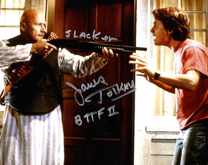 James Tolkan Back to the Future II Autographed 8x10