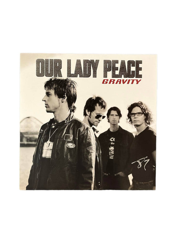 Jeremy Taggart Our Lady Peace Autographed Gravity Vinyl Album