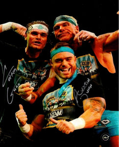 The Gunn Club Dual Autographed AEW Photo # 2