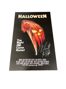 Nick Castle Halloween Autographed Poster