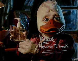 Howard the Duck 8x10 Autographed Photo by Ed Gale