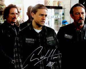 Charlie Hunnam Autographed Sons of Anarchy 8x10