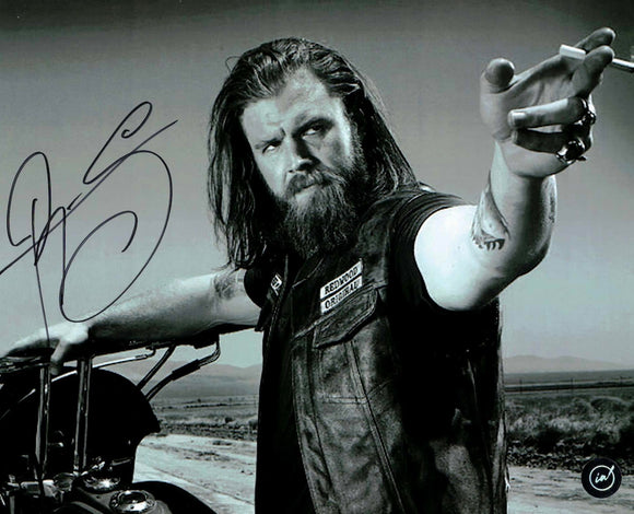 Ryan Hurst as Opie in Sons of Anarchy B&W Autographed 8x10 Photo