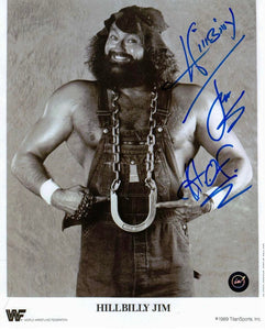 Hillbilly Jim WWF Autographed Photo