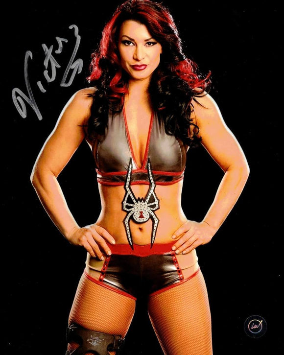 Victoria AKA Lisa Marie Autographed WWE Photo