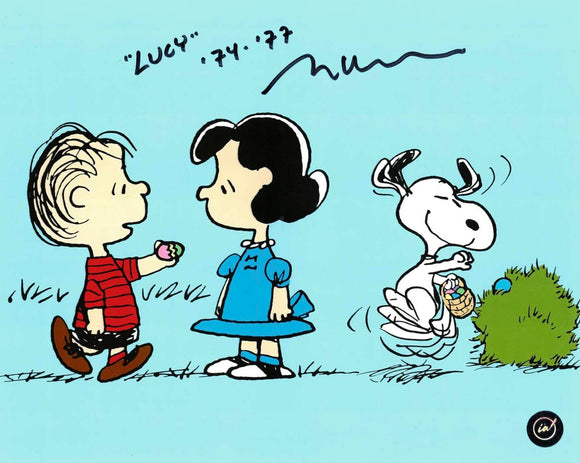 Melanie Kohn as Lucy van Pelt Autographed 8x10 Peanuts Photo with Linus