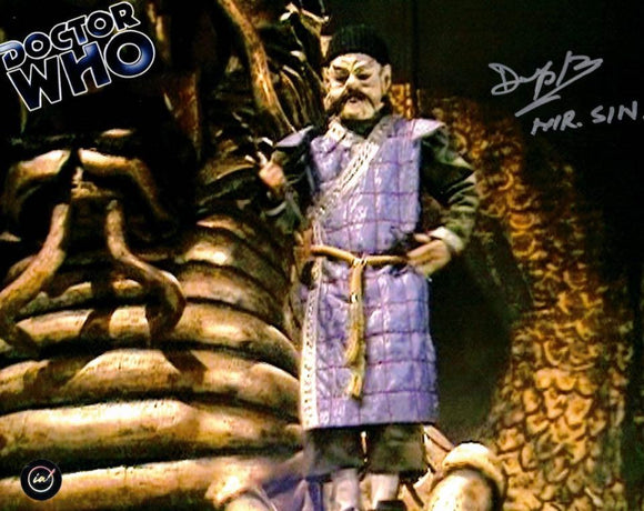 Deep Roy Autographed 8x10 as Mr. Sin in Doctor Who