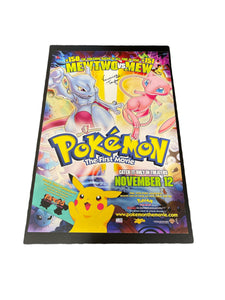 Veronica Taylor Pokemon: the Movie Autographed Poster