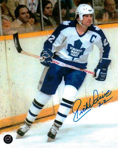 Rick Vaive Toronto Maple Leafs Autographed 8x10 Photo