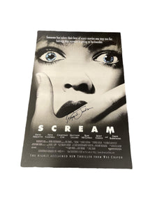 Roger L. Jackson Scream Autographed Poster