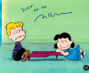 Melanie Kohn as Lucy van Pelt Autographed 8x10 Peanuts Photo with Schroeder
