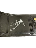 WCW Championship Replica Belt Autographed by The Icon Sting