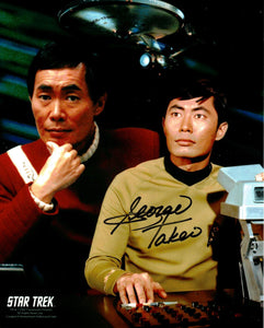 George Takei Star Trek (Sulu) 8x10 Autographed Photo