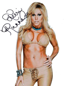 Terri Runnels WWE Autographed Promo 8x10 Photo