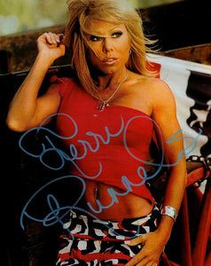 Terri Runnels Model WWF / WWE Autographed Promo 8x10 Photo
