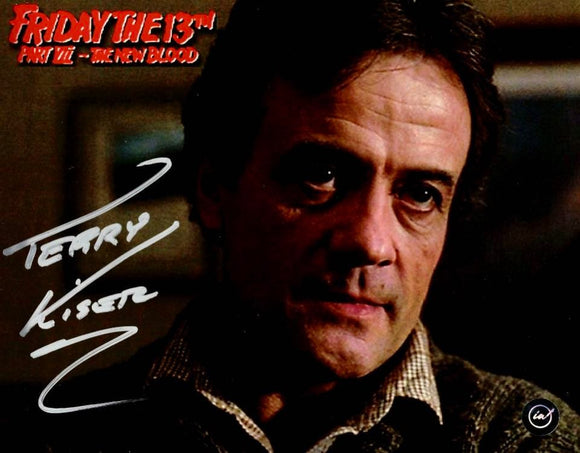Terry Kiser Autographed 8x10 as Dr. Cruz in Friday the 13th: Part VII: The New Blood