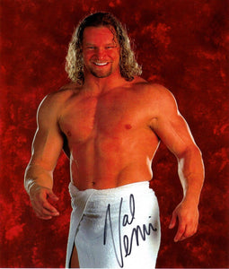 Val Venis Autographed WWF Attitude Era 8x10 Promo Photo