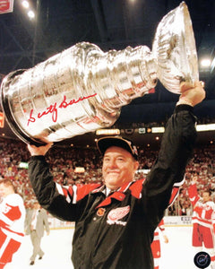 Scotty Bowman NHL Detroit Red Wings Coach Autographed 8x10