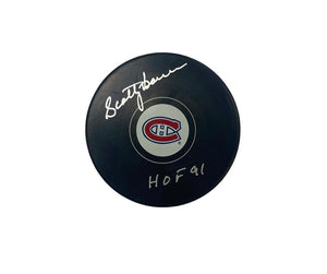 Scotty Bowman NHL Montreal Canadiens Coach Autographed Puck