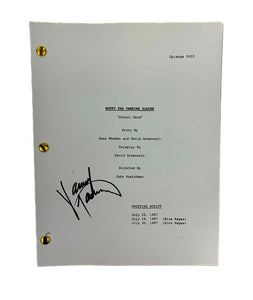 James Marsters Spike Buffy the Vampire Slayer Autographed Script