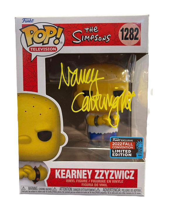 Nancy Cartwright Autographed Kearney Zzyzwicz Funko