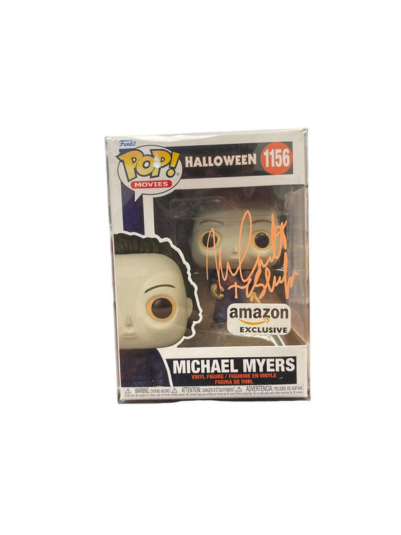 Nick Castle Michael Myers Halloween Autographed Funko Pop #1156 Variant