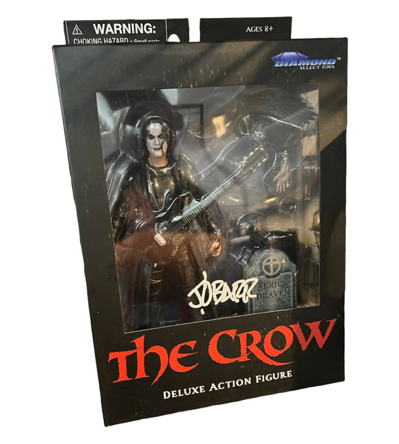 James O'Barr The Crow DIAMOND SELECT TOYS Autographed Action Figure