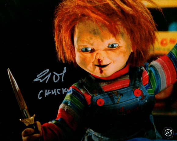 Brad Dourif Child's Play Chucky Autographed 8x10 Photo