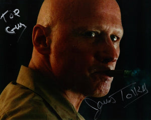 James Tolkan Top Gun Autographed 8x10