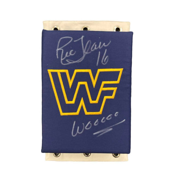 WWF Turnbuckle Pad Autographed by the Nature Boy Ric Flair