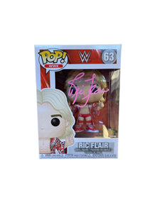 The Nature Boy Ric Flair WWE Autographed Funko Pop #63