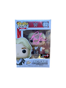 The Nature Boy Ric Flair WWE Autographed Funko Pop #82