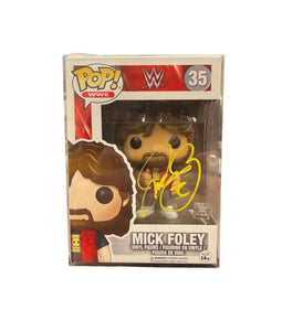 Mick Foley WWE/WWF Autographed Funko Pop #35