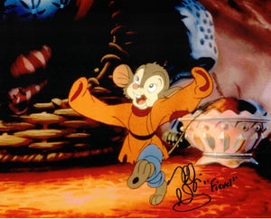 Phillip Glasser An American Tail Fievel Autographed 8x10