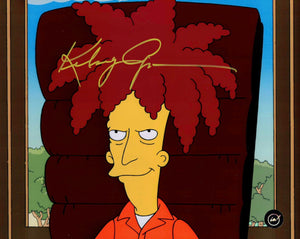 Kelsey Grammer Autographed Sideshow Bob Simpsons 8x10