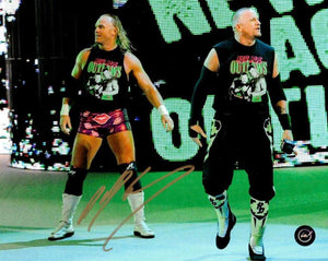 New Age Outlaws "Bad Ass" Billy Gunn and Road Dogg Autographed WWE Attitude Era 8x10 Photo